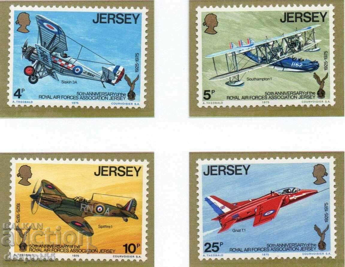 1975. Jersey. Asociația Royal Air Force.