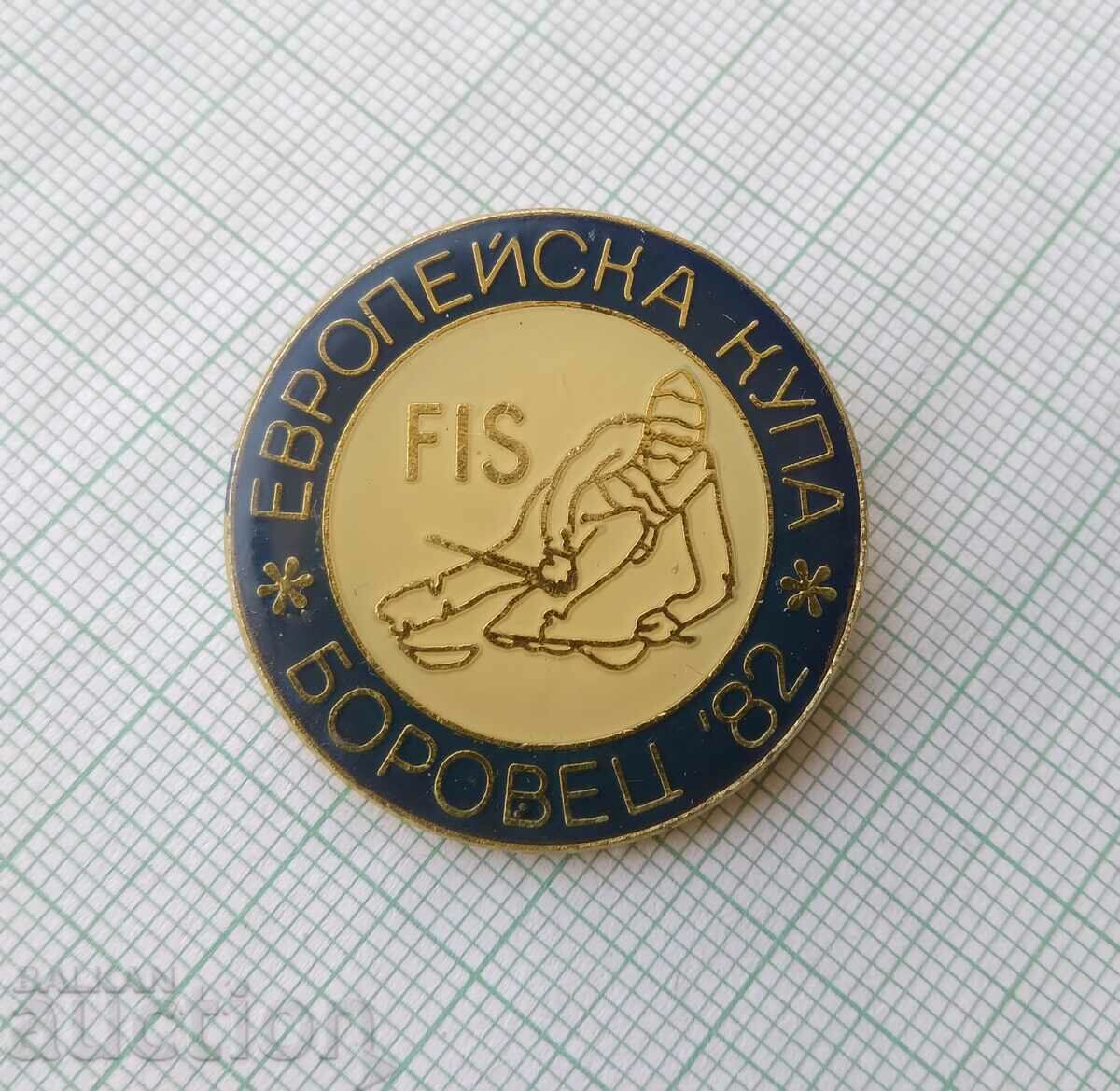 16337 Badge - European Ski Cup Borovets 1982 with price 3.00 BGN | € 1.53 16337 Badge - European Ski Cup Borovets 1982 with price 3.00 BGN | € 1.53