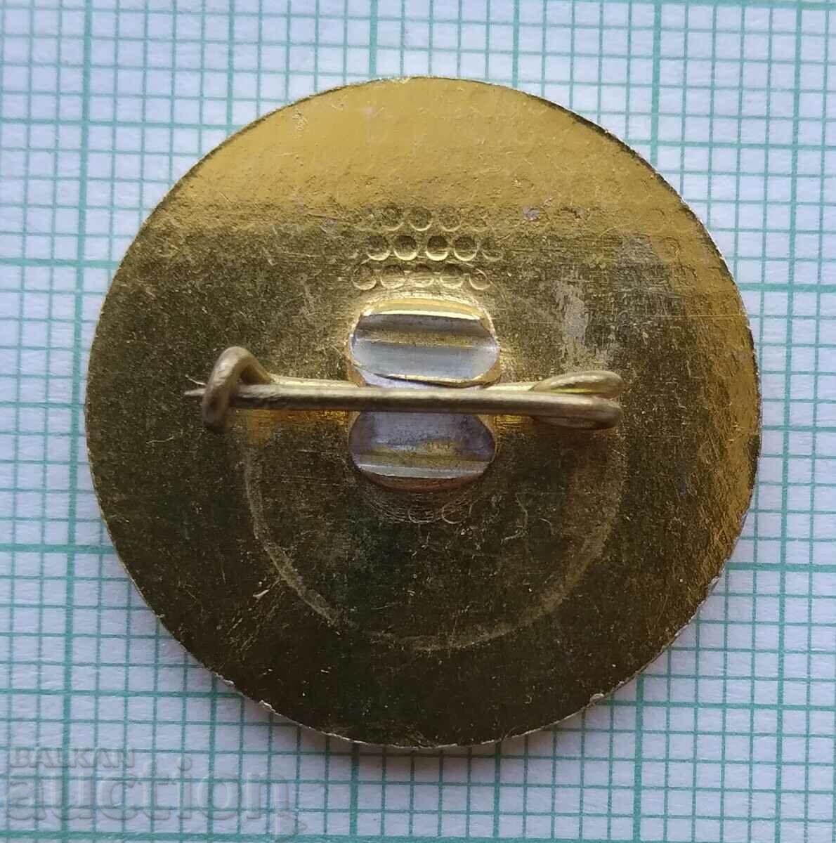 Auction 16358 Badge - 100 years Slavyanska beseda community center Sofia Auction 16358 Badge - 100 years Slavyanska beseda community center Sofia