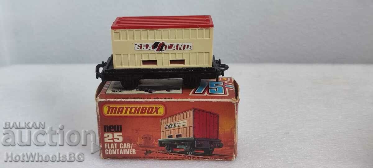 Auction MATCHBOX LESNEY -No 25C Flat Car 1977 Auction MATCHBOX LESNEY -No 25C Flat Car 1977