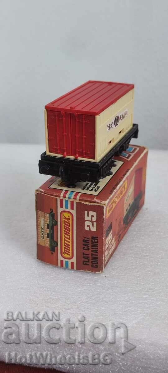 Delivery of MATCHBOX LESNEY -No 25C Flat Car 1977 Delivery of MATCHBOX LESNEY -No 25C Flat Car 1977