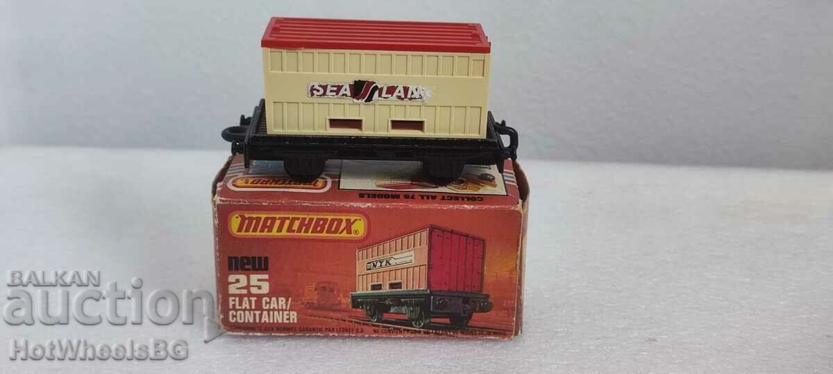 MATCHBOX LESNEY -No 25C Flat Car 1977 MATCHBOX LESNEY -No 25C Flat Car 1977