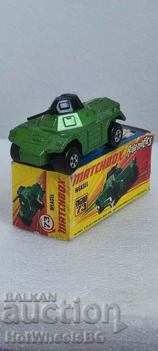 MACHBOX LESNEY -Nr 73B Nevăstuica 1974 cu preț 25.99 BGN | € 13.29 MACHBOX LESNEY -Nr 73B Nevăstuica 1974 cu preț 25.99 BGN | € 13.29