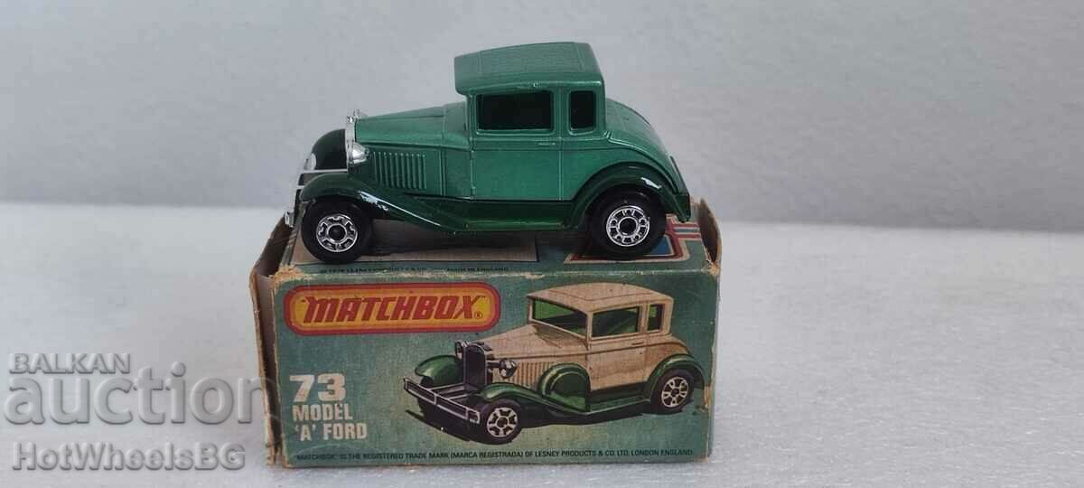 MATCHBOX LESNEY -No 73C Ford Model "A" 1979 MATCHBOX LESNEY -No 73C Ford Model "A" 1979