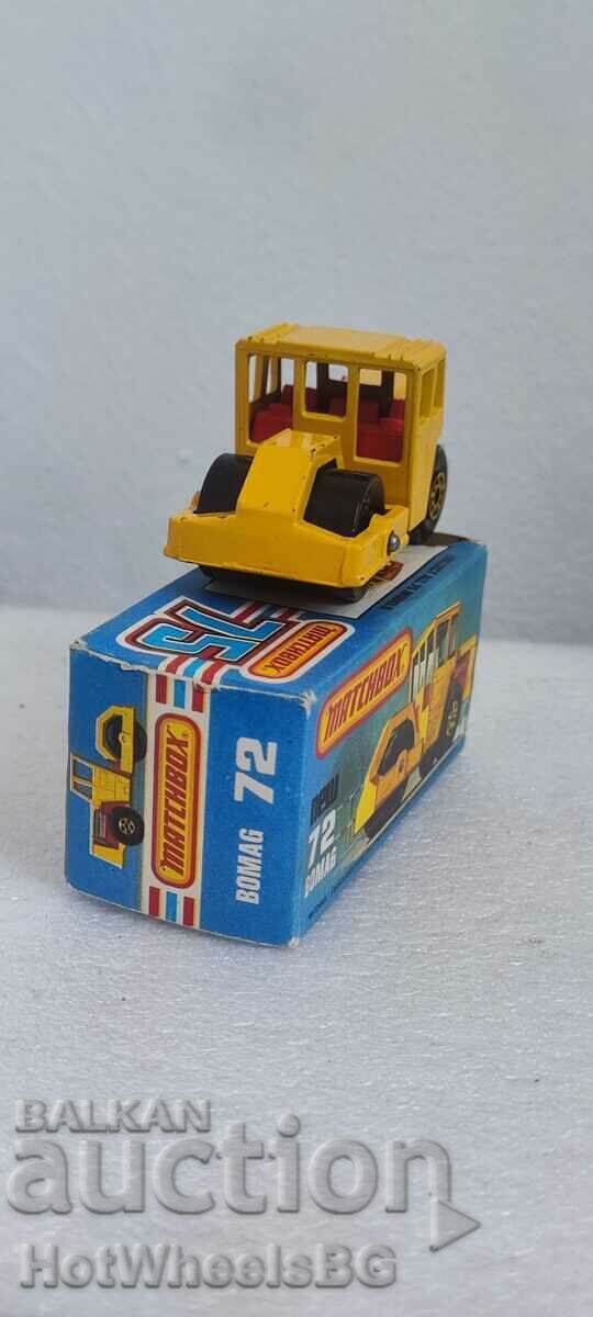 MACHBOX LESNEY -No72C Bomag Road Roller 1979 cu preț 34.99 BGN | € 17.89
