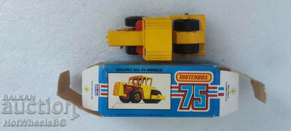 MACHBOX LESNEY -No72C Bomag Road Roller 1979 - 5