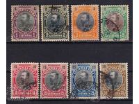 BULGARIA- LOT REGULAR 1901. CBM No. 53--60