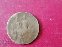 1912 5 centimes France