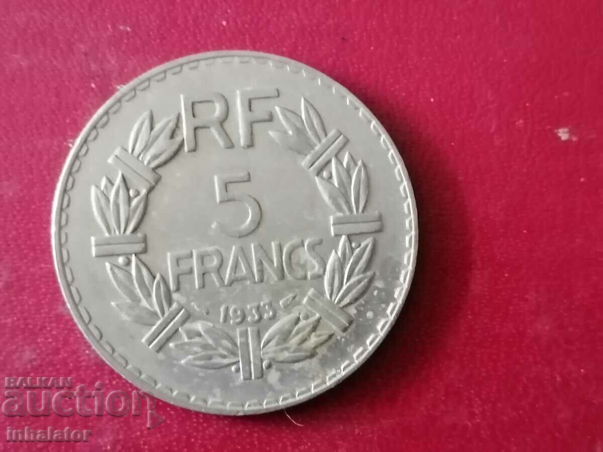 1933 5 φράγκα