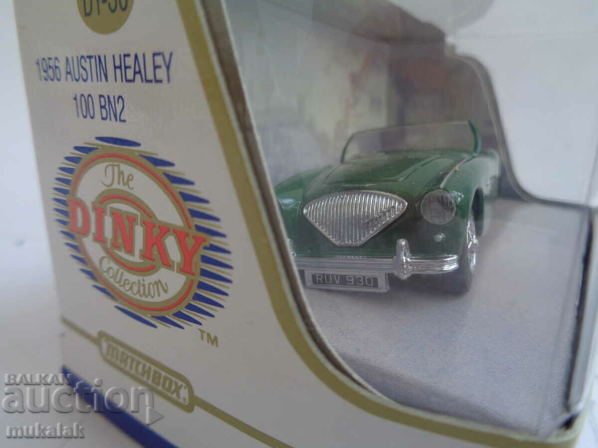 1:43 DINKY MATCHBOX AUSTIN HEALEY 100 MODEL CART with price 30.00 BGN | € 15.34 1:43 DINKY MATCHBOX AUSTIN HEALEY 100 MODEL CART with price 30.00 BGN | € 15.34