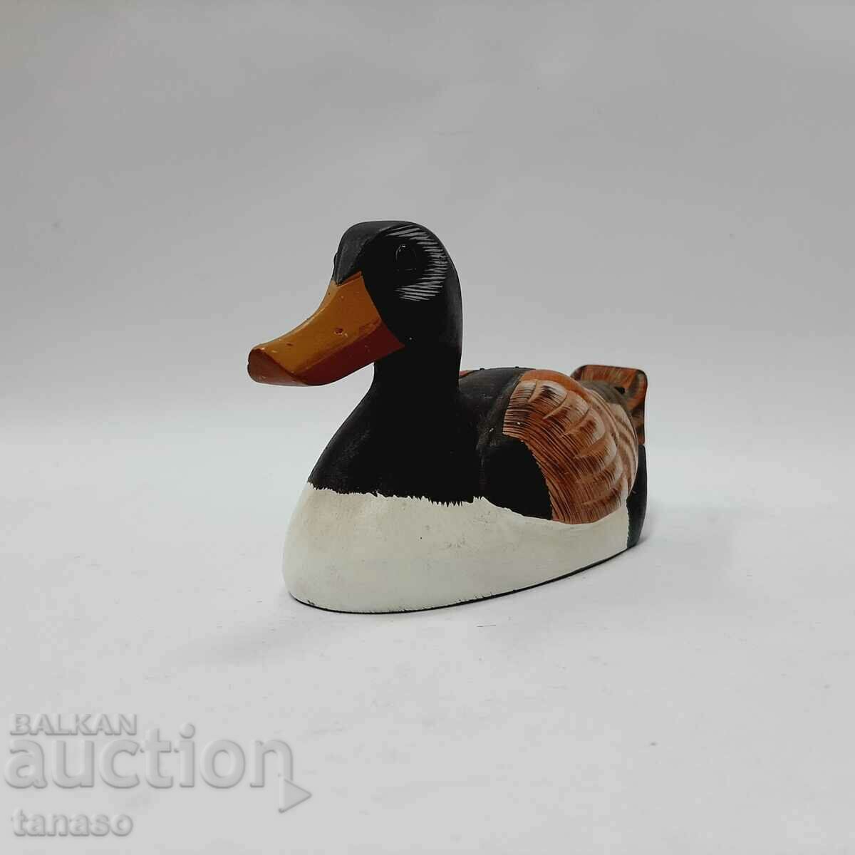 Auction Plaster figure duck, decoration, mure (13.3) Auction Plaster figure duck, decoration, mure (13.3)