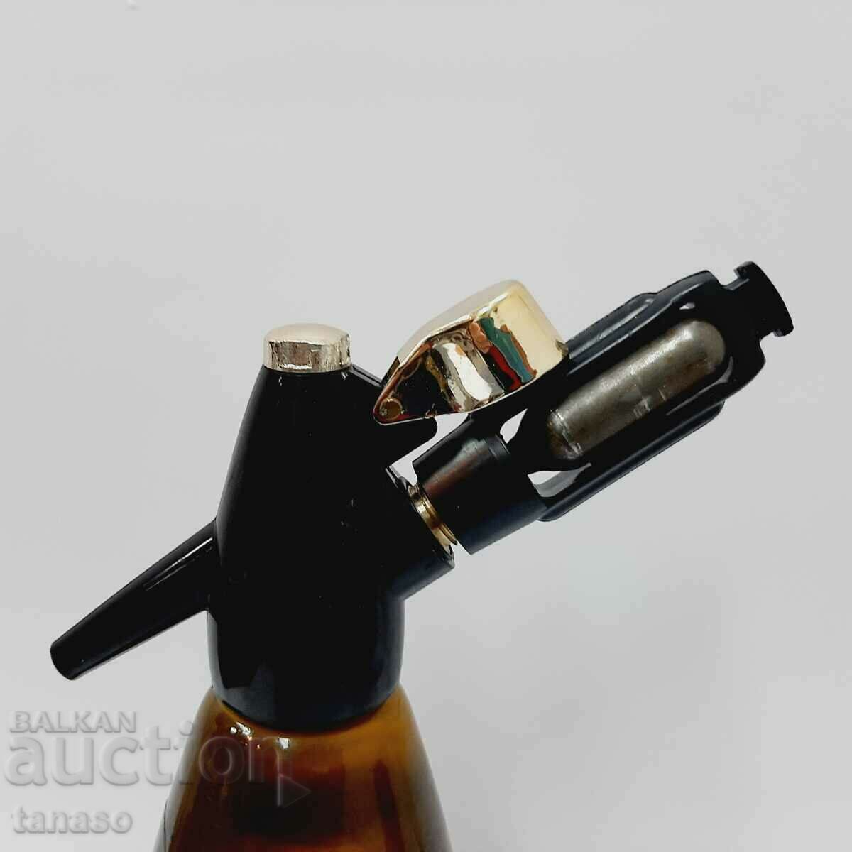 Old siphon for soda, carbonated water with cartridge(9.1) with price 45.00 BGN | € 23.01 Old siphon for soda, carbonated water with cartridge(9.1) with price 45.00 BGN | € 23.01