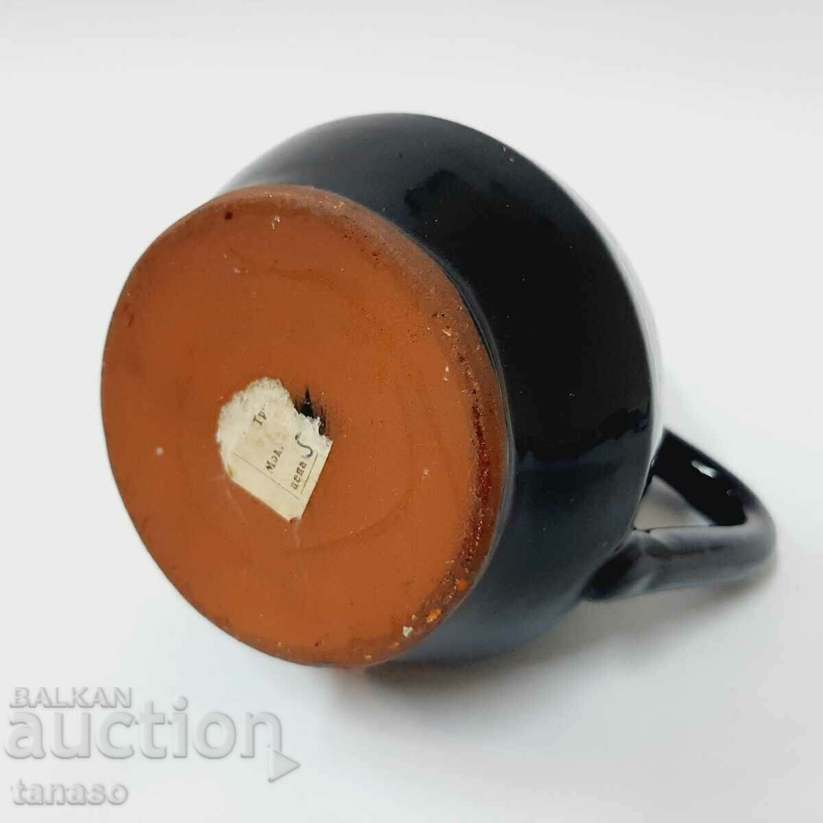 Old small glazed ceramic jug(3.2) - 7 Old small glazed ceramic jug(3.2) - 7