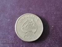 2002 год 1 долар Юбилеен Австралия