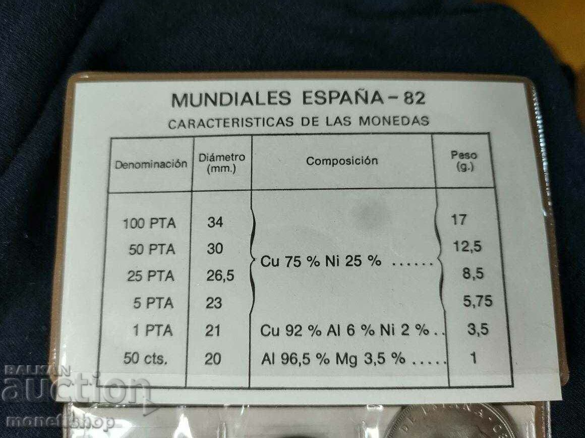 Bank set Spain 1982 with price 20.00 BGN | € 10.23 Bank set Spain 1982 with price 20.00 BGN | € 10.23