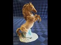 Fine porcelain figure of a horse