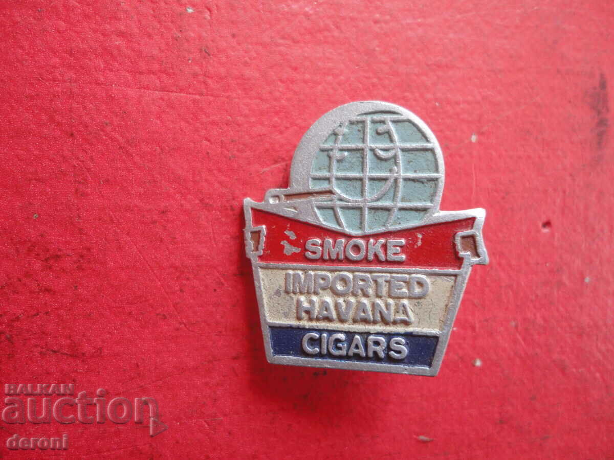 Auction Cuban sign badge Auction Cuban sign badge