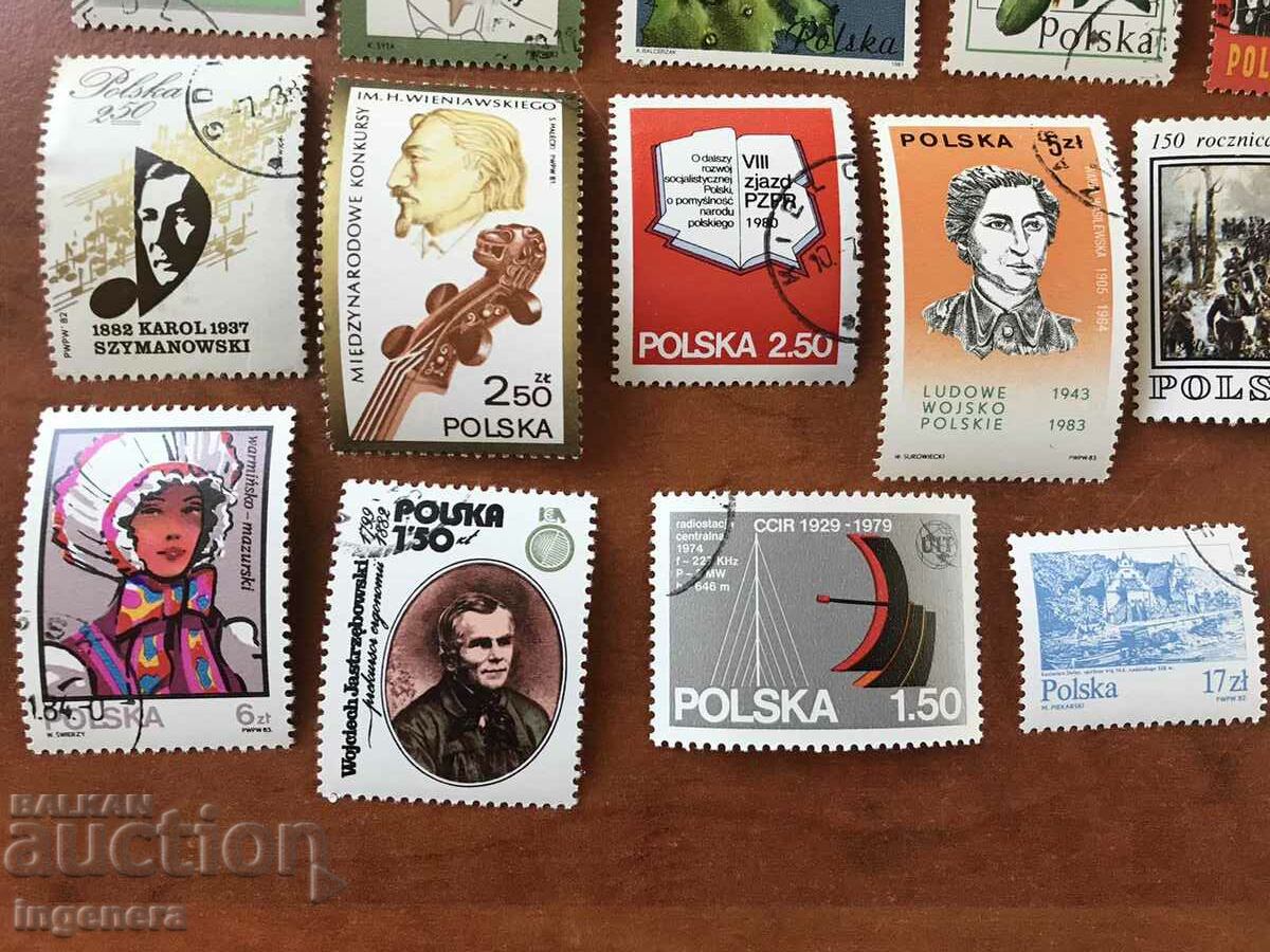 ΤΑΧΥΔΡΟΜΙΚΑ ΣΗΜΑΝΤΙΑ - ΠΟΛΩΝΙΑ με τιμή 8.00 BGN | € 4.09 ΤΑΧΥΔΡΟΜΙΚΑ ΣΗΜΑΝΤΙΑ - ΠΟΛΩΝΙΑ με τιμή 8.00 BGN | € 4.09