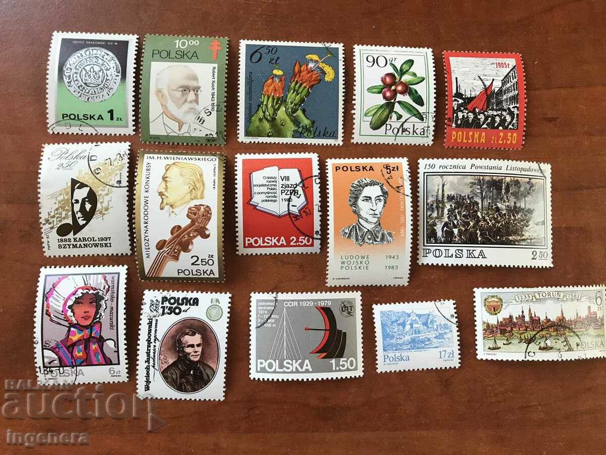 POSTAGE STAMPS - POLAND