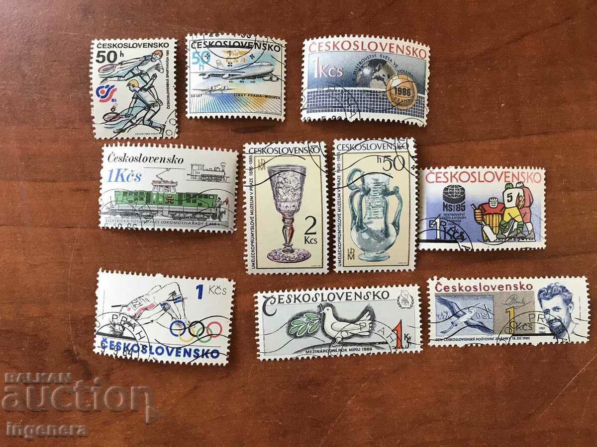 POSTAGE STAMPS - CZECHOSLOVAKIA