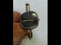 Silver women's watch-Esc 17 stones blue dial, 800 pr