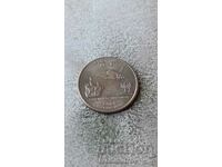 САЩ 25 цента 2004 D Florida