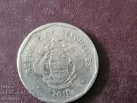 Сейшелски острови 5 рупии 2010 год