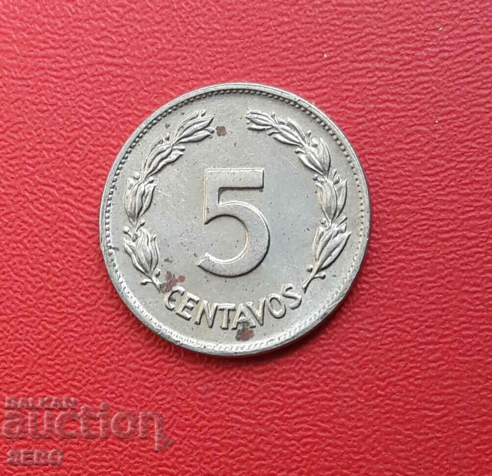 Ecuador-5 cenți 1946