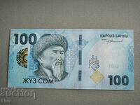 Bancnota - Kârgâzstan - 100 soms UNC | 2023