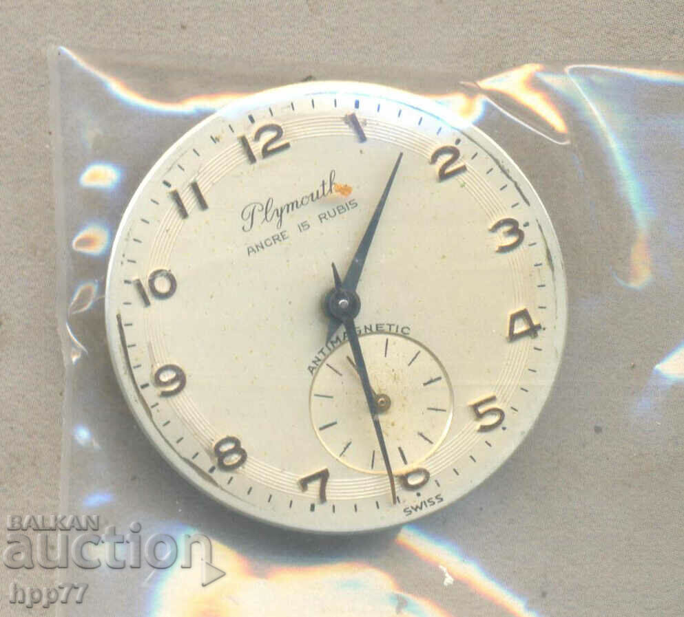 clock mechanism 17