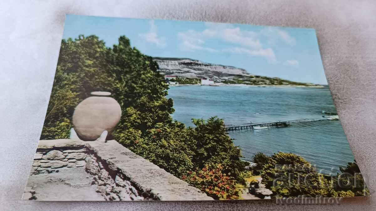 Postcard Balchik View 1960