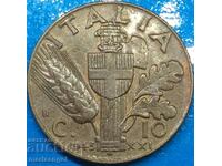 10 centesimi 1943 Italy Victor Emmanuel III