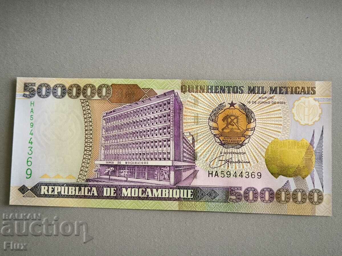 Bancnota - Mozambic - 500.000 meticais UNC | 2003