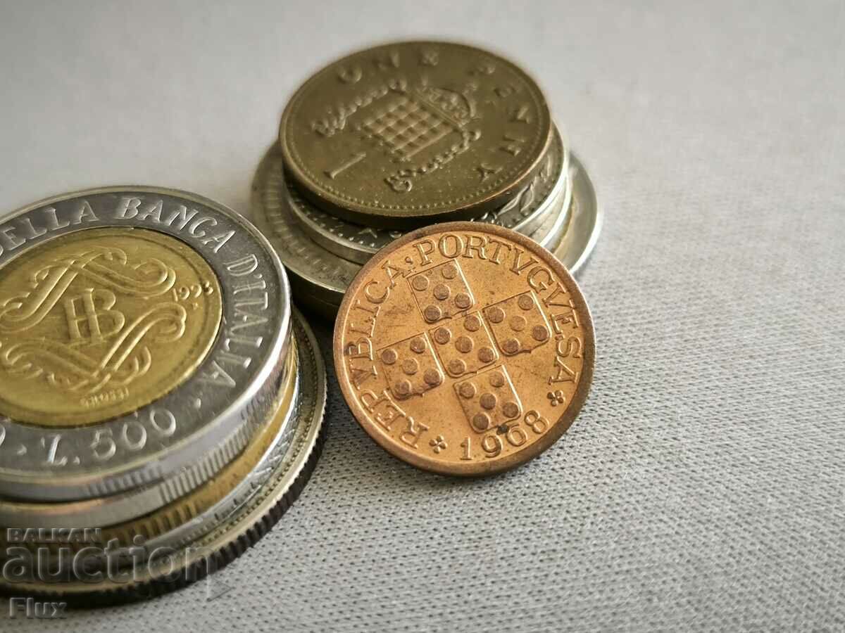 Coin - Portugal - 10 centavos | 1968 with price 1.80 BGN | € 0.92 Coin - Portugal - 10 centavos | 1968 with price 1.80 BGN | € 0.92