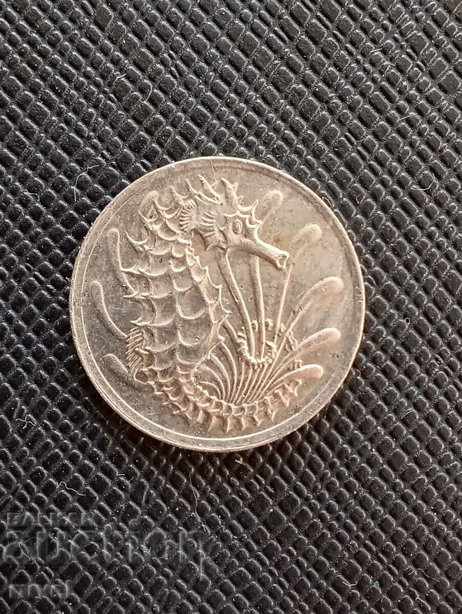 Σιγκαπούρη 10 σεντς, 1981