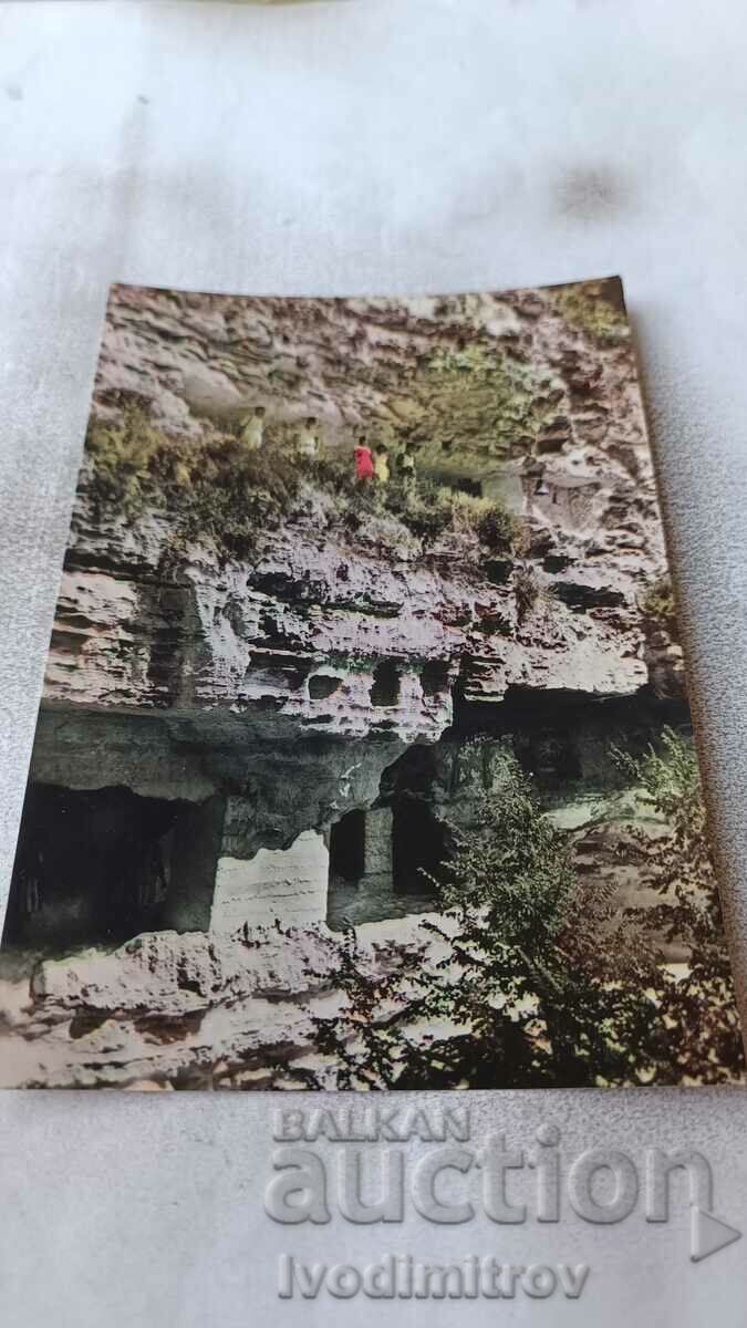 Postcard Varna Aladzha Monastery 1962