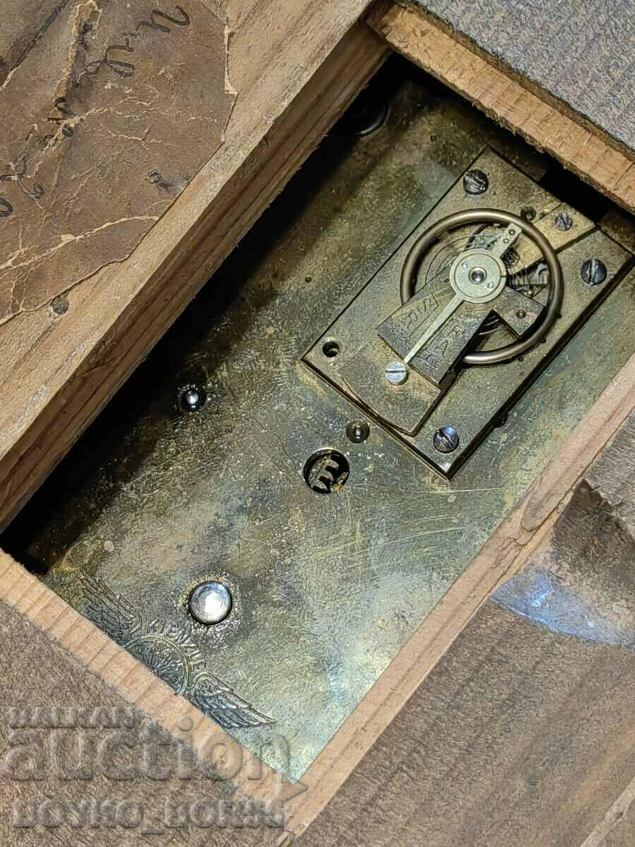 Μοναδικό ρολόι τοίχου Kienzle National Pride της δεκαετίας του 1890 - 5 Μοναδικό ρολόι τοίχου Kienzle National Pride της δεκαετίας του 1890 - 5