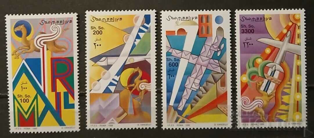 Somalia 1999 Airmail/Airplanes 16€ MNH
