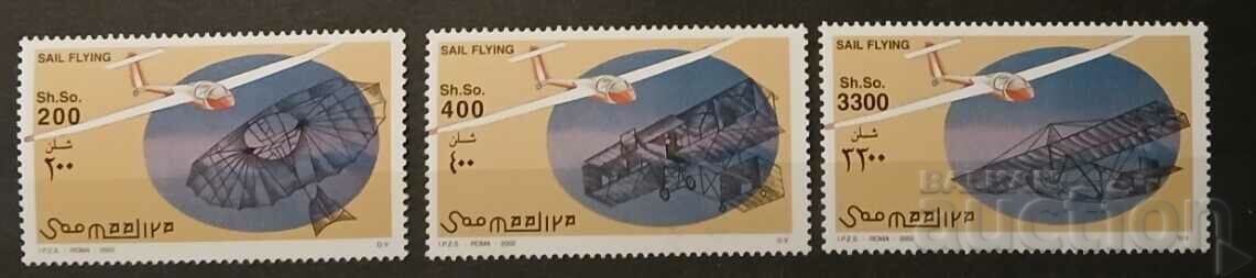 Somalia 2002 Avioane 11,50€ MNH