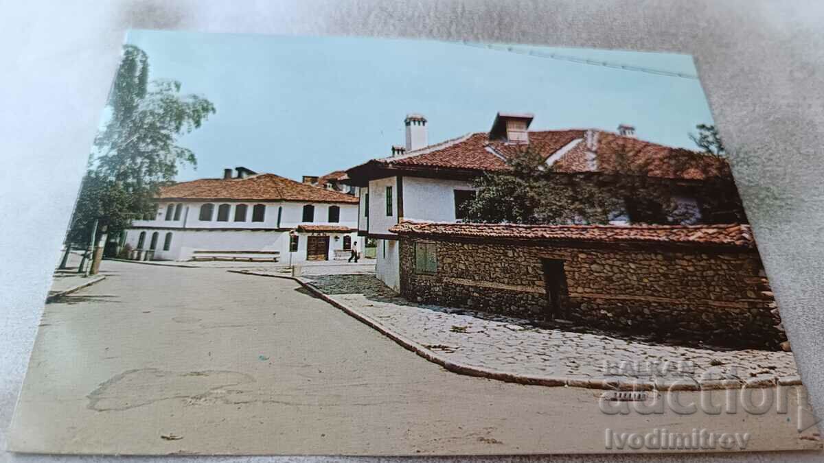 Пощенска картичка Берковица Възрожденска архитектура 1982