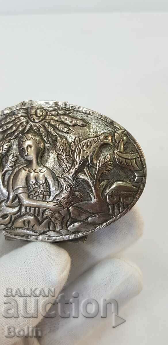 Rare Wrought Renaissance Snuff Box with price 450.00 BGN | € 230.08 Rare Wrought Renaissance Snuff Box with price 450.00 BGN | € 230.08