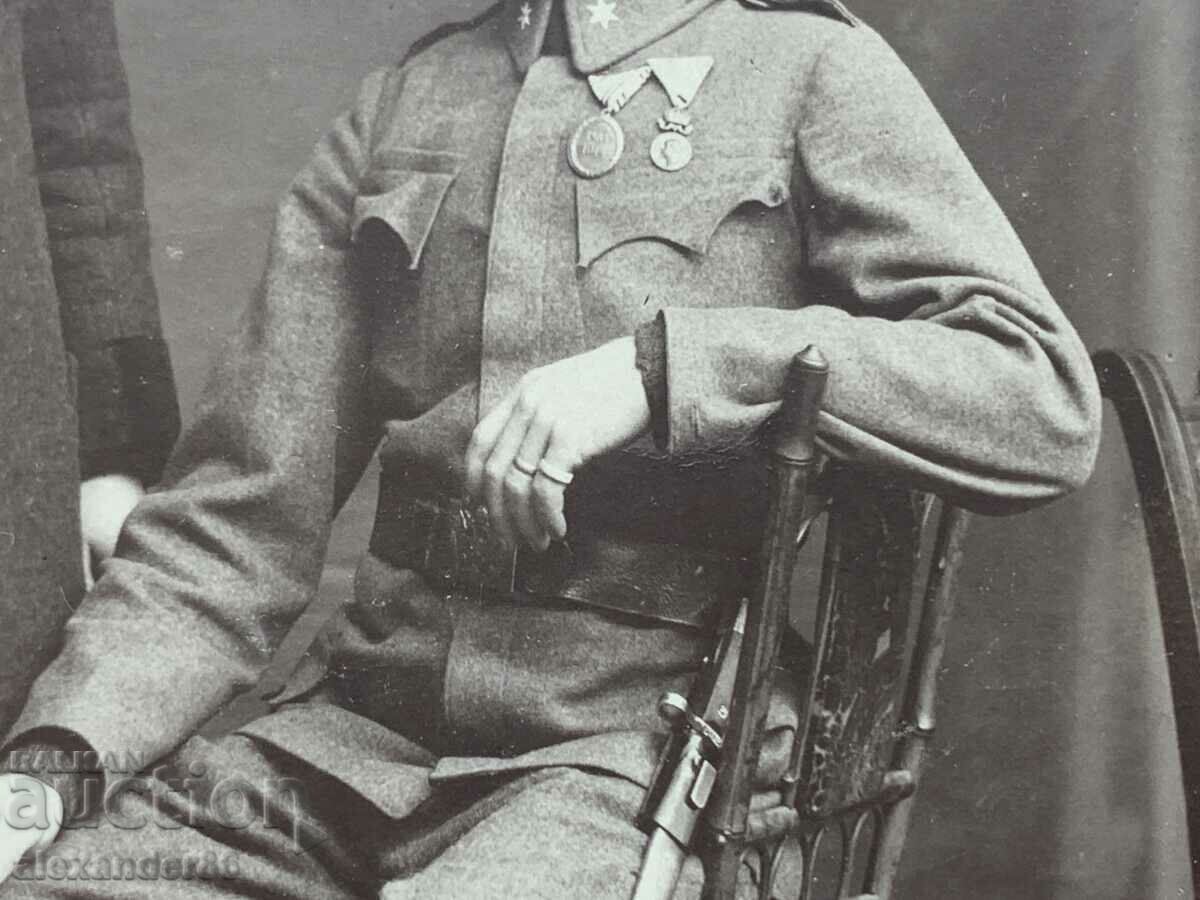 Auction  Military two old photos Sofia Vladikov