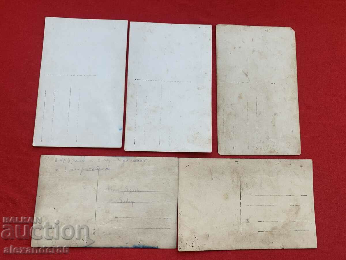 Στρατιωτικές παλιές φωτογραφίες 5 τεμ. - 5 Στρατιωτικές παλιές φωτογραφίες 5 τεμ. - 5