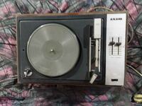 A record player from the good old days for collection