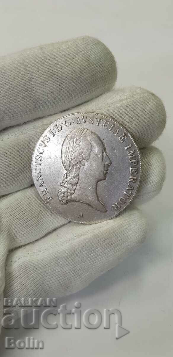Silver coin THALER, FRANCISCUS I 1814 Austria with price 390.00 BGN | € 199.40 Silver coin THALER, FRANCISCUS I 1814 Austria with price 390.00 BGN | € 199.40