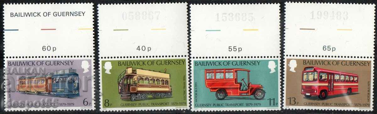 1979. Guernsey. 100 de ani de la transportul public.
