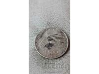 Italia 500 Lire 1961 Argint