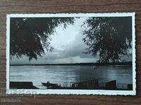 Καρτ ποστάλ Βασίλειο της Βουλγαρίας - Ρούσε, ηλιοβασίλεμα Δούναβης