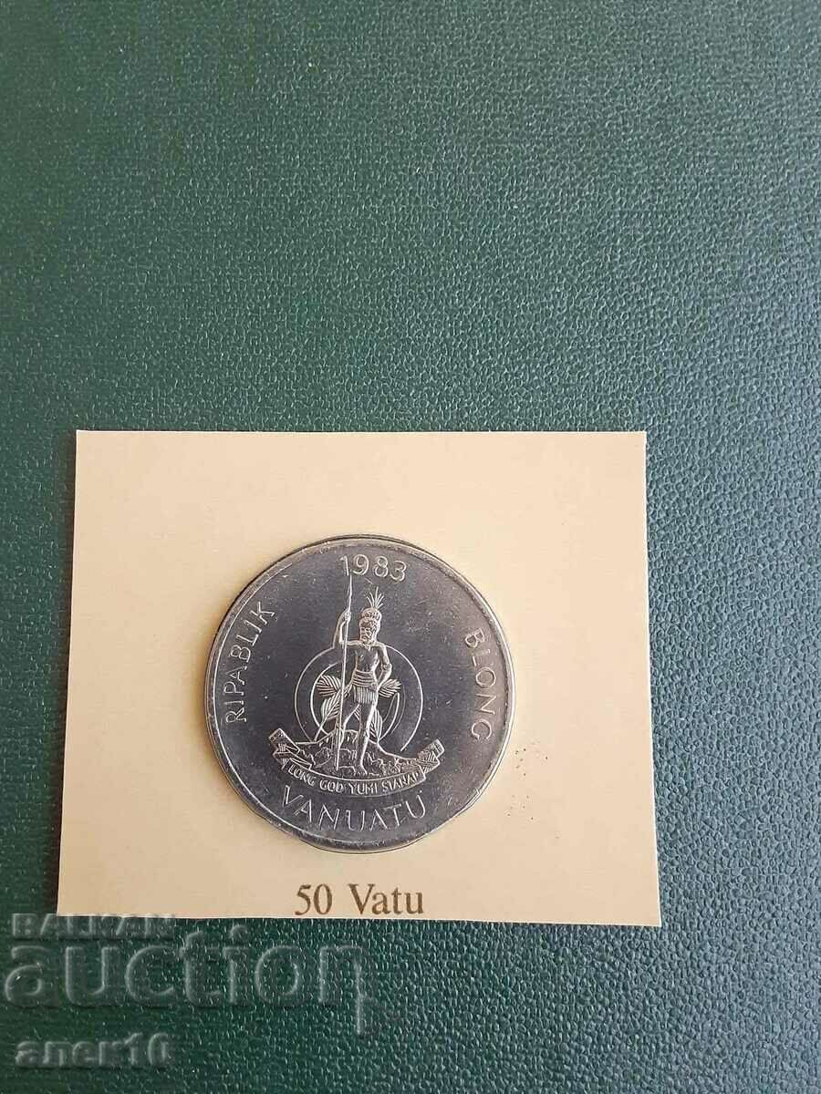 Вануату  50  вату  1983