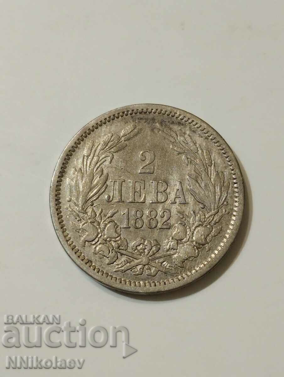 Bulgaria 2 BGN 1882